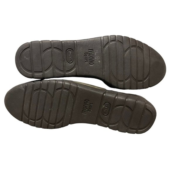 Munro American Brown Leather Split Toe Hook Loop Monk Strap Loafers Womens 8 N - Picture 10 of 10